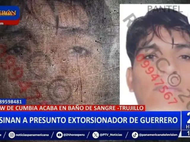 Trujillo: Asesinan a balazos a presunto extorsionador de Paolo Guerrero