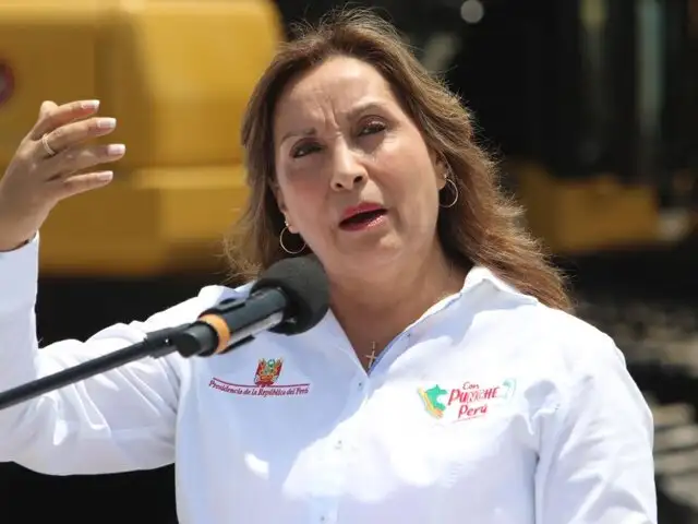 Presidenta Boluarte: “La violencia contra la mujer debe terminar ya”