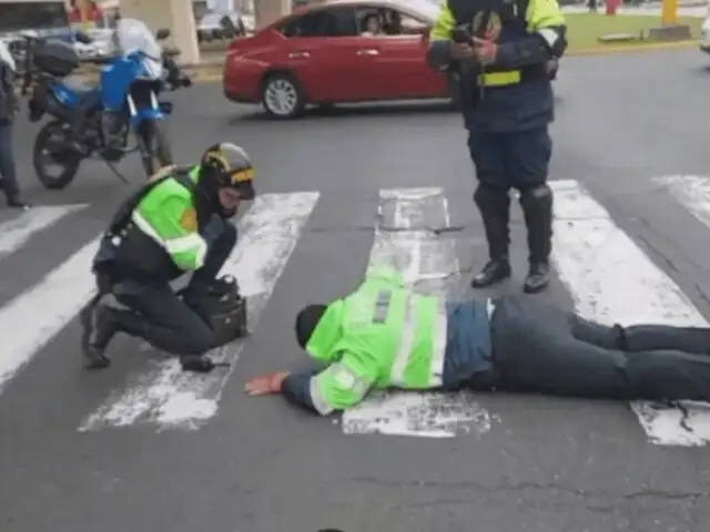 San Borja: delincuentes que intentaron asaltar a cambista disparan a policía