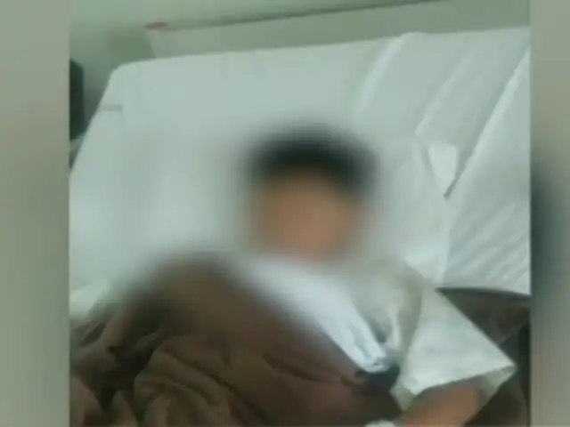 Huaycán: piden ayuda para niño de 8 años que perdió cuatro dedos por explosión de pirotécnico