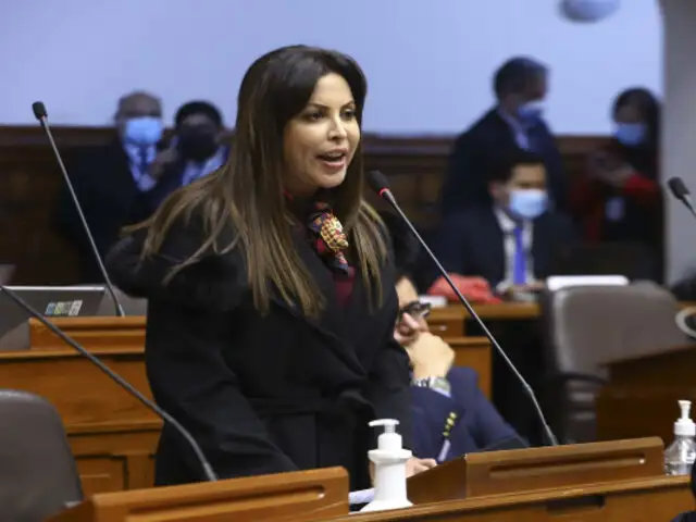 ¿Quiere seguir en la política? Patricia Chirinos no descarta postular al Senado o Cámara de Diputados en 2026