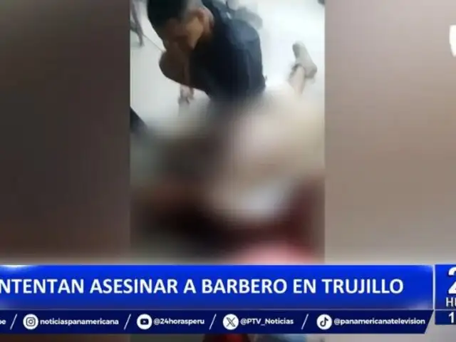 Trujillo: Delincuentes intentan asesinar a barbero extranjero