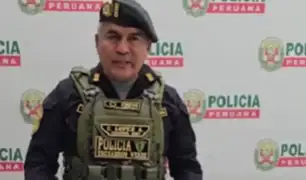 Organizaciones criminales estarían reclutando a menores de 16 años para sicariato, según coronel PNP