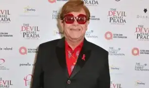 Elton John revela que ha perdido la vista casi por completo: “No he podido ver la actuación, pero sonó bien”