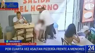 San Juan de Miraflores: delincuentes armados asaltan pizzería por cuarta vez