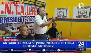 Antauro Humala: "La Defensoría del Pueblo ya le pinchó la llanta a la Fiscalía"