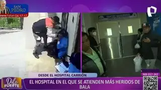 Callao: aumenta el número de menores heridos por armas de fuego en el Hospital Daniel A. Carrión