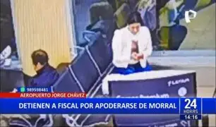 ¡Insólito! Detienen a Fiscal por apoderarse de morral en el Aeropuerto Jorge Chávez