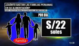 INEI desmiente a Dina Boluarte: Familias en condición de pobreza necesitan 22 soles para comer