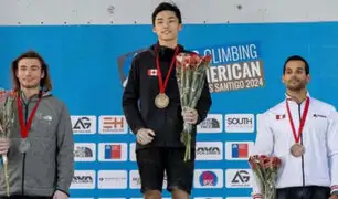 Perú logra medalla de bronce en Panamericano de Escalada en Chile