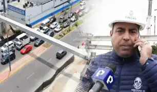 Inician montaje de puente peatonal Virgen del Carmen en la avenida Faucett