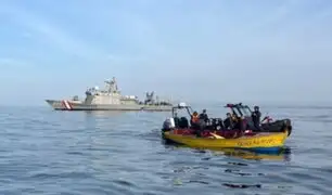 Marina de Guerra del Perú rescata a pescadores chilenos a la deriva en aguas de Tacna