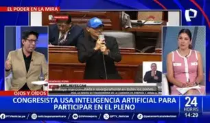 ¡Insólito! Congresista de Perú Libre usa inteligencia artificial para participar en el Pleno