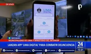 "Lima Digital": Lanzan aplicación para combatir la delincuencia