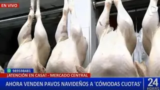 Clientes pueden separar su pavo de Nochebuena con cuotas desde 10 soles