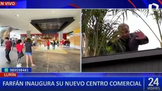 KM40: gran acogida en el primer día de apertura del centro comercial de Jefferson Farfán