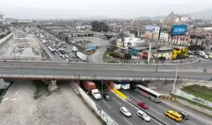 Cierre nocturno en la vía Evitamiento por obras en puente Ricardo Palma: conoce los desvíos