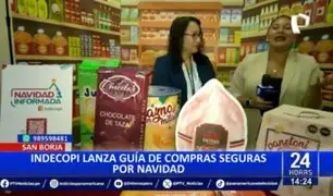 "Navidad informada 2024": Indecopi lanza guía de compras seguras