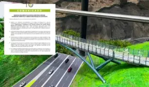 Puente que unirá Miraflores y Barranco en pausa: cancelan contrato por incumplimientos de empresa