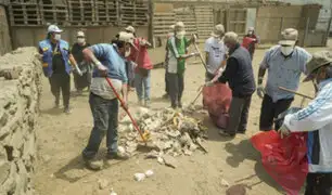 Callao: Mincul organizó retiro de residuos sólidos de Sitio Arqueológico Pampa de los Perros