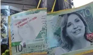 Mesa Redonda: Piñatas de Dina Boluarte en billetes de 10 soles se convierten en tendencia