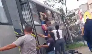 Accidente de Corredor Morado en SJL deja al menos 8 heridos