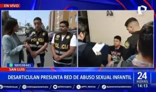 San Luis: PNP desarticula red de pornografía infantil