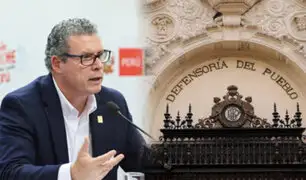 Defensoría del Pueblo pide destitución de Morgan Quero por declaraciones sobre derechos humanos