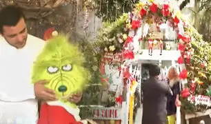 El Grinch: Ingrese a la cueva del personaje navideño en Comas