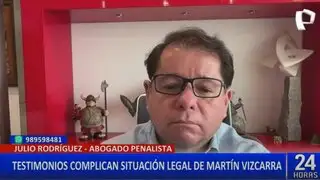 Julio Rodríguez: “Fiscalía tiene pruebas contundentes contra Martin Vizcarra”