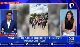 ¿El nuevo Pedro Castillo?: Ministro de Salud baila y pasea por Cajamarca con sombrero chotano