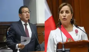 Titular del Congreso: No hay porque dudar sobre explicación de Dina Boluarte respecto a su cirugía