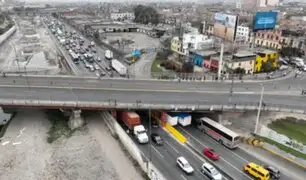 ¡Atención! Cierre parcial de la vía de Evitamiento por trabajos en puente Ricardo Palma este fin de semana