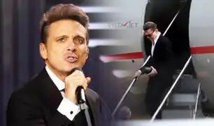 Luis Miguel llegó a la Argentina para cerrar su gira mundial