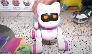 Regalos innovadores para Navidad: mascotas robot causan sensación en Mercado Central