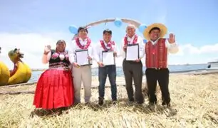 Lago Titicaca: firman convenio para proteger sus recursos hídricos y ecosistema