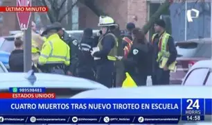 Tiroteo en EE.UU.: Al menos cuatro muertos tras nuevo atentado en escuela de Wisconsin