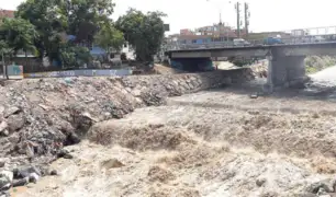 Chosica: alerta por aumento de caudal del río Rímac