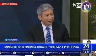 Ministro Arista ofrece disculpas a periodista por llamarla "odiosa": "Lo dije en buena onda"