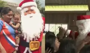 Papá Noel 'Charapa' lleva alegría a la comunidad nativa Shambo Porvenir