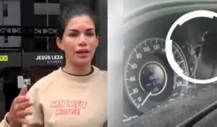 Samantha Batallanos revela que fue víctima de robo: delincuentes dispararon contra el carro donde viajaba