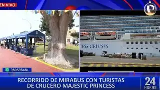 Crucero con casi 2 mil turistas llega al puerto del Callao