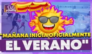 A un día de iniciar el verano: Bañistas disfrutan del sol y el mar en playa Agua Dulce