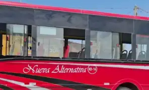 Piura: extorsionadores disparan contra bus de transporte público