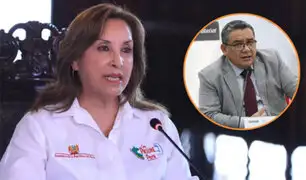 Ministro Santiváñez sobre baja aprobación de Dina Boluarte: Mandataria no trabaja para ser popular