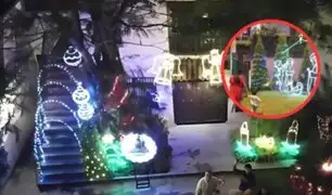 ¡Surco se viste de Navidad! Calle Monte Umbroso causa sensación por sus decoraciones