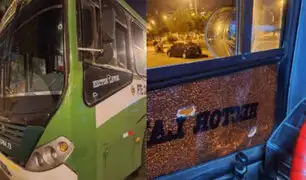 Extorsionadores piden 40 mil soles: disparan contra bus de la línea 73 en San Juan de Miraflores