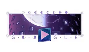 Google celebra la "media luna" y así es como puedes jugar con el doodle del buscador