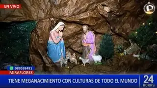 Miraflores: familia arma meganacimiento con culturas de todo el mundo