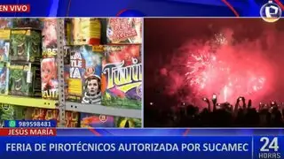 Estas son las ferias autorizadas para la venta de pirotecnia durante Navidad y Año Nuevo